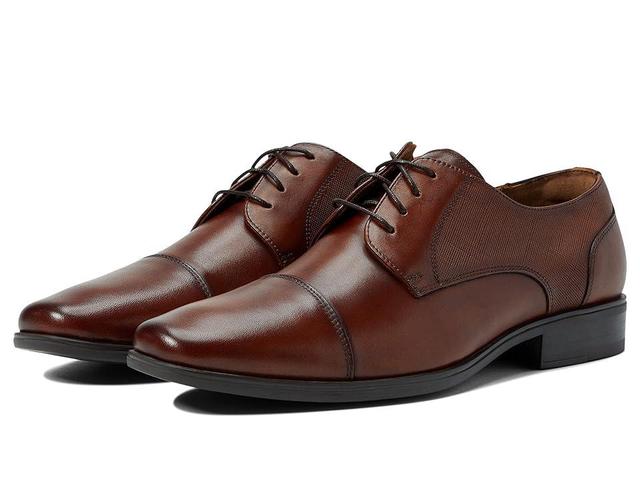 Florsheim Jackson Cap Toe Oxford (Cognac) Men's Shoes Product Image