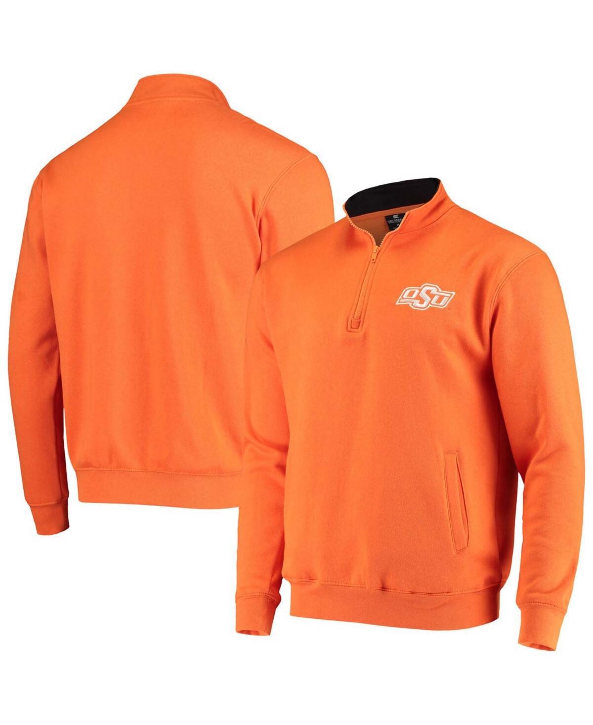 Mens Orange Oklahoma State Cowboys Tortugas Logo Quarter-Zip Jacket Product Image