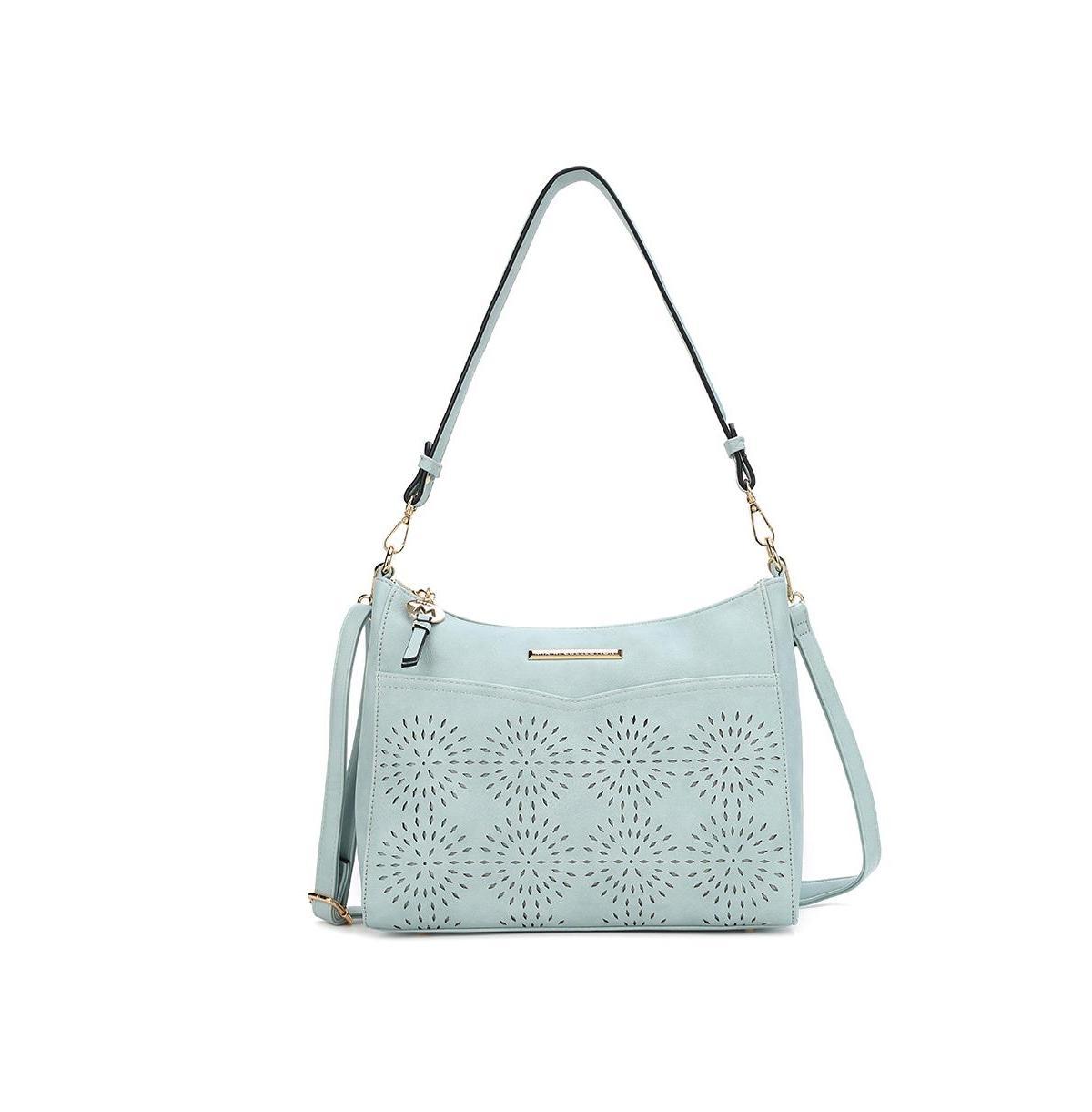 Mkf Collection Alanis Laser Cut Women s Shoulder Bag by Mia K Product Image