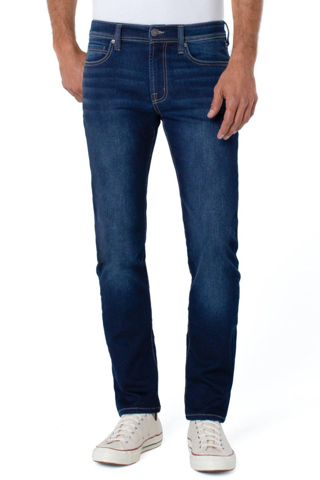 Kingston Modern Straight Eco Knit Denim Male Product Image