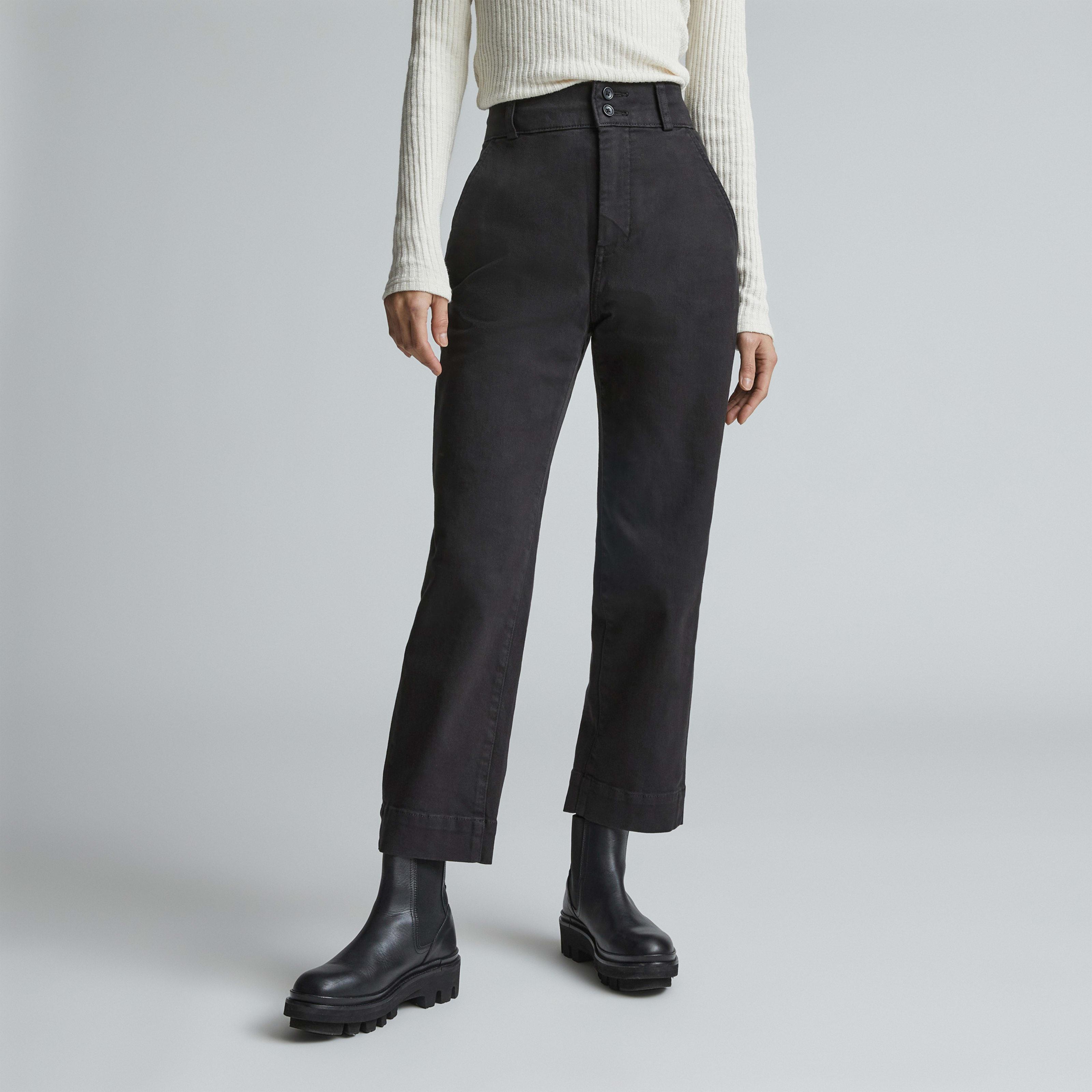 Womens Organic Straight-Leg Pant by Everlane Product Image