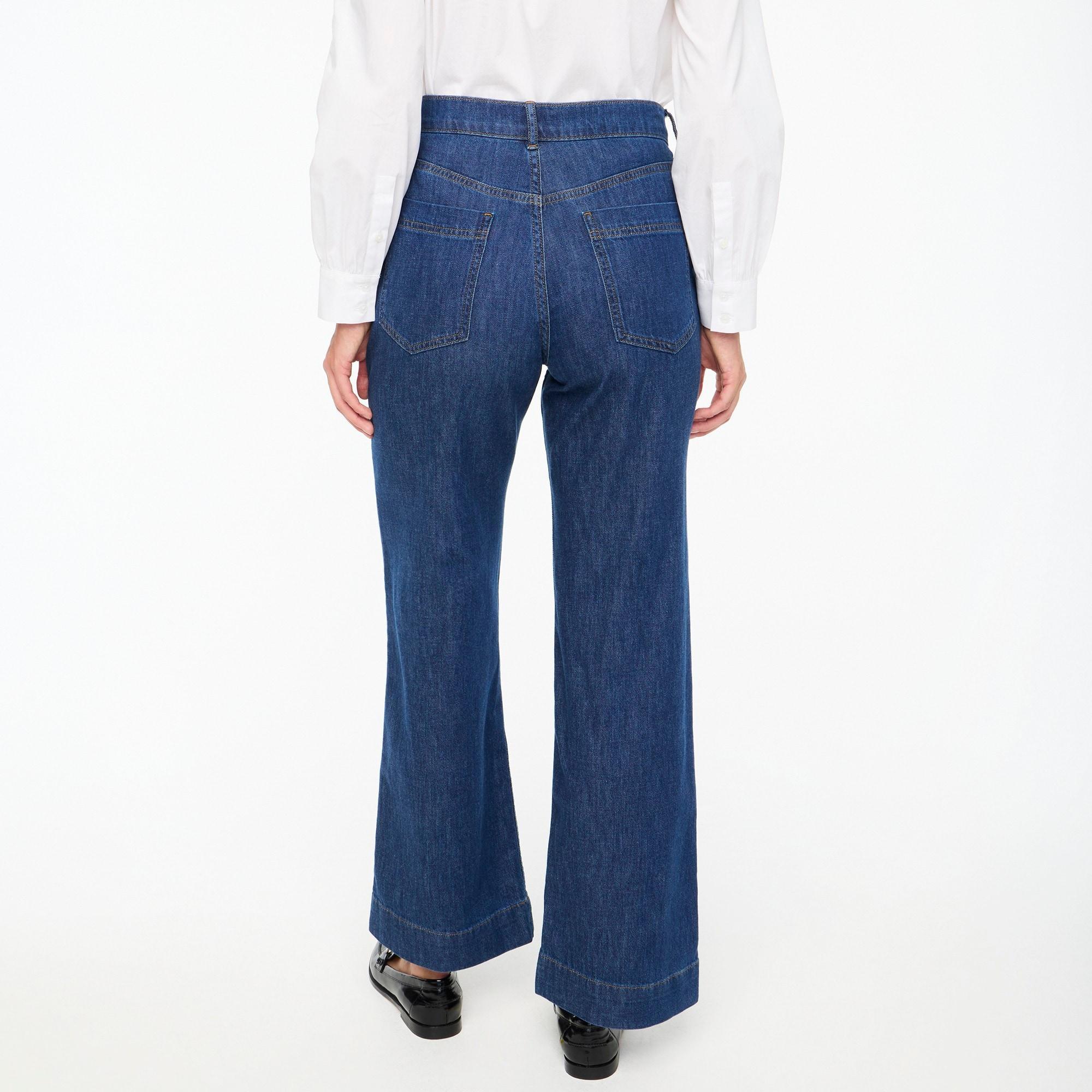 Denim trouser pant Product Image