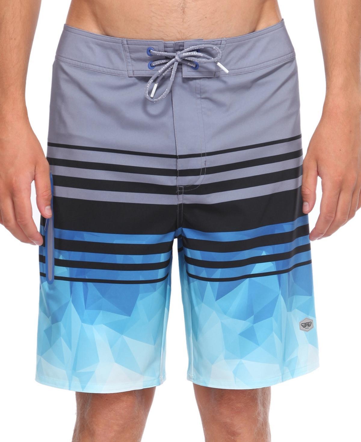 Mens 9 No Mesh Liner Board Shorts Quick Dry Swim Trunks Product Image