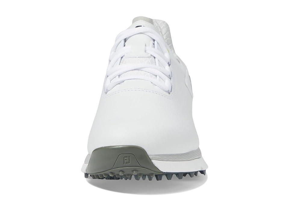 FootJoy Pro/SLX Golf Shoes White/Grey) Women's Shoes Product Image