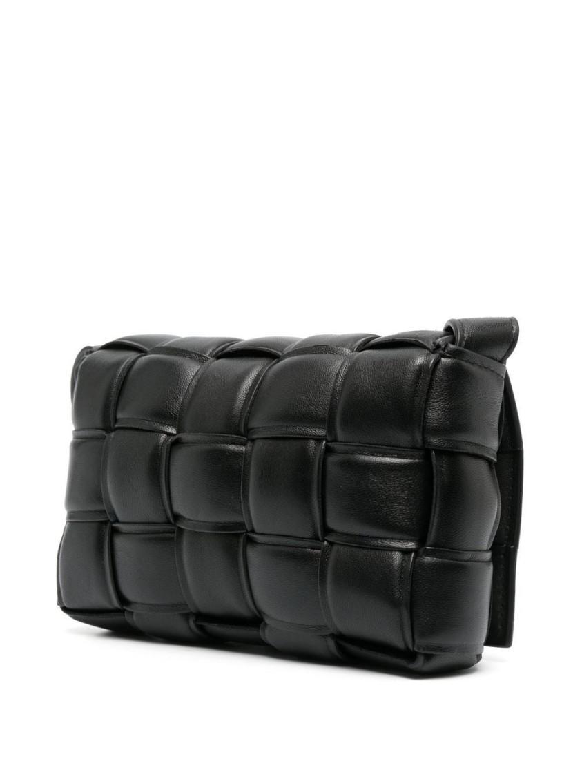 BOTTEGA VENETA Black Leather Shoulder Bag Product Image