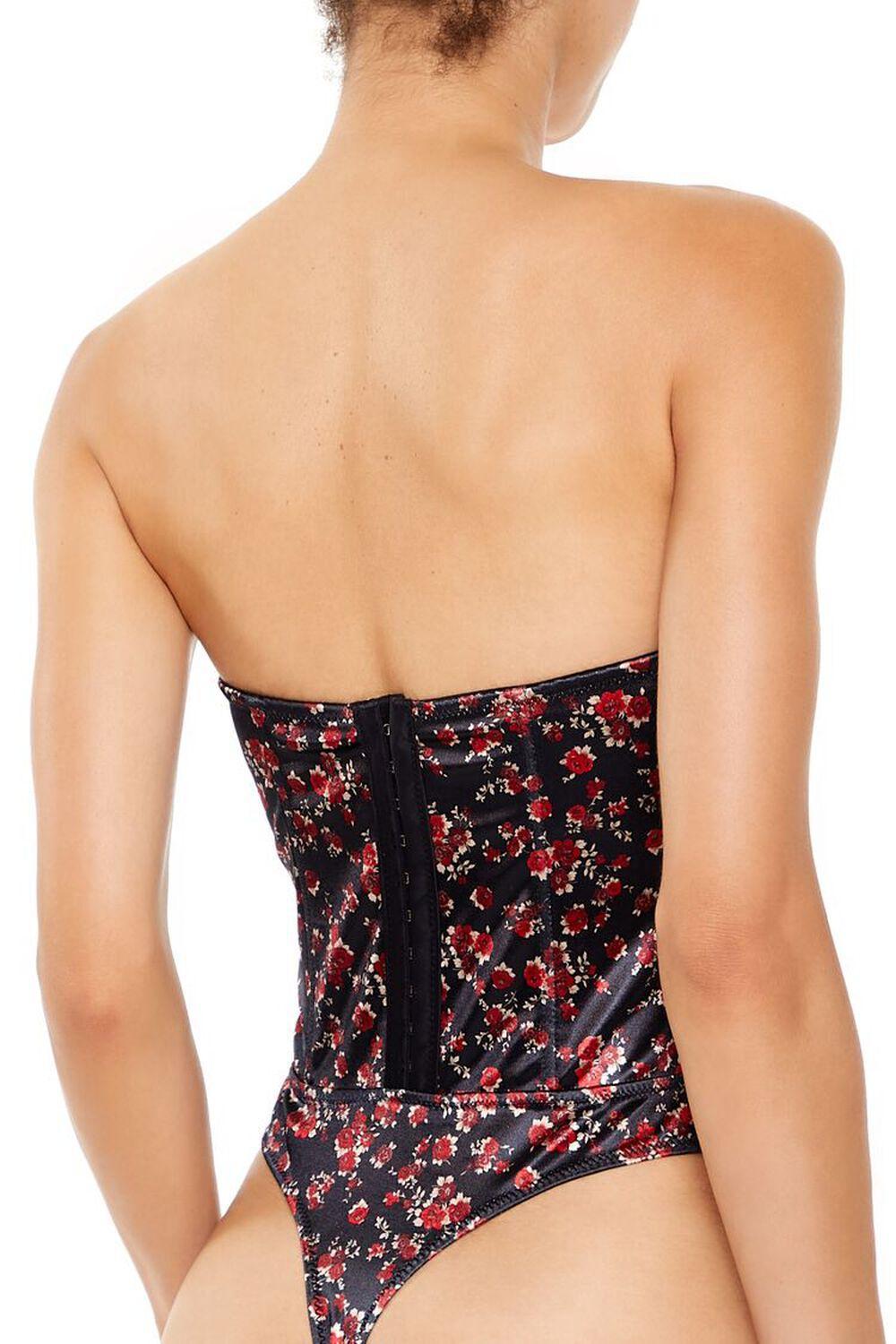 Floral Print Lingerie Bodysuit | Forever 21 Product Image