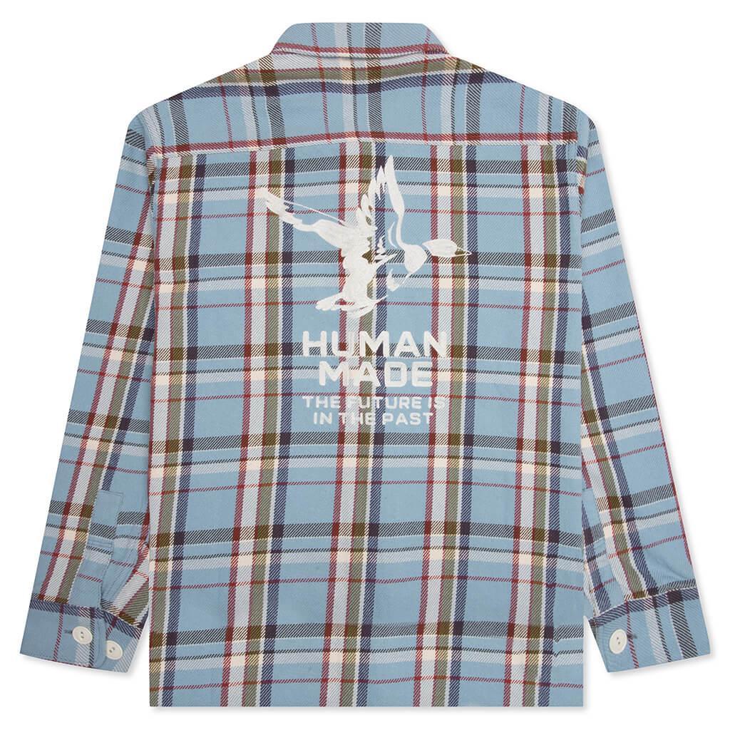 Check Shirt - Blue Male Product Image