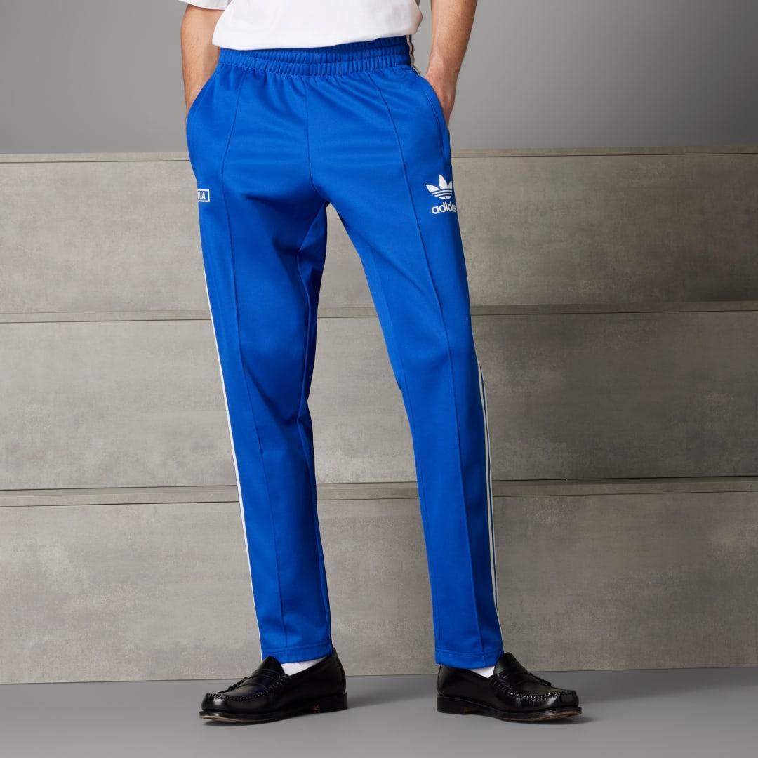 adidas Italy Beckenbauer Track Pants Royal Blue 3XL Mens Product Image