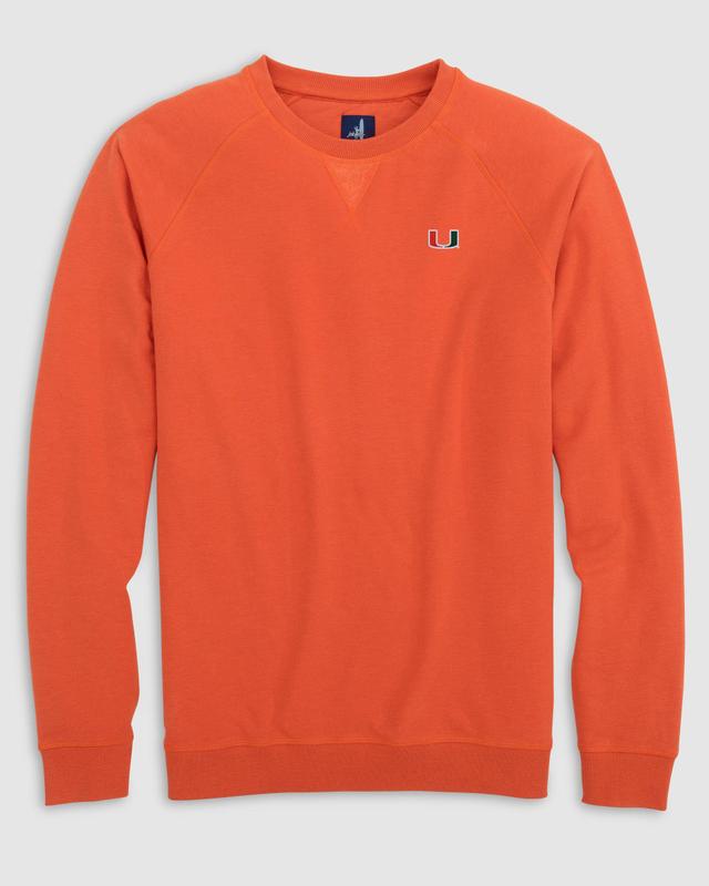 johnnie-O Miami Freeman Crewneck Fleece Sweatshirt Product Image