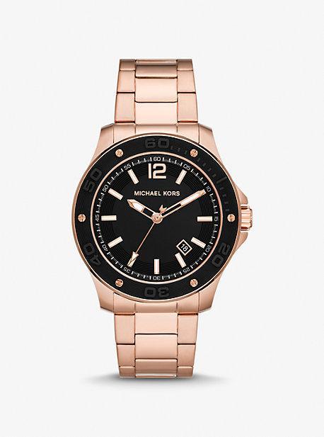 Oversized Pavé Logo -Tone Watch Product Image