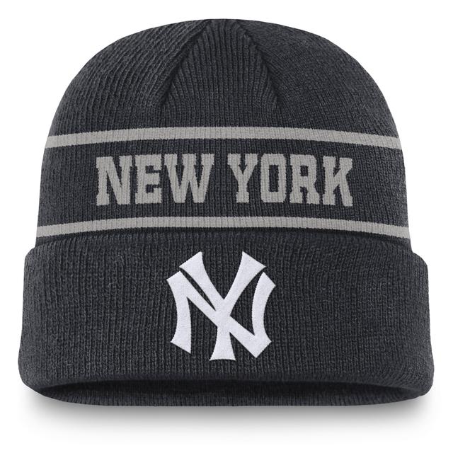 New York Yankees Rewind Terra Nike Mens MLB Cuffed Beanie Product Image