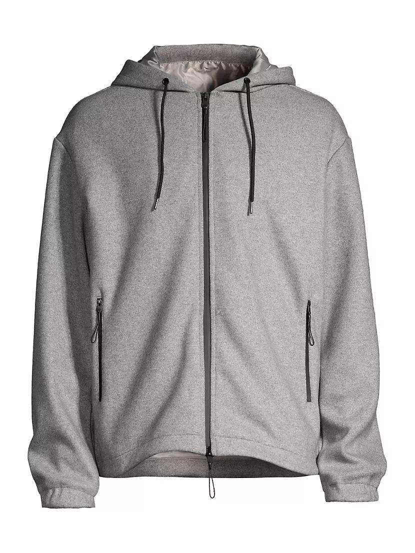 Slim-Fit Zip Hoodie Product Image