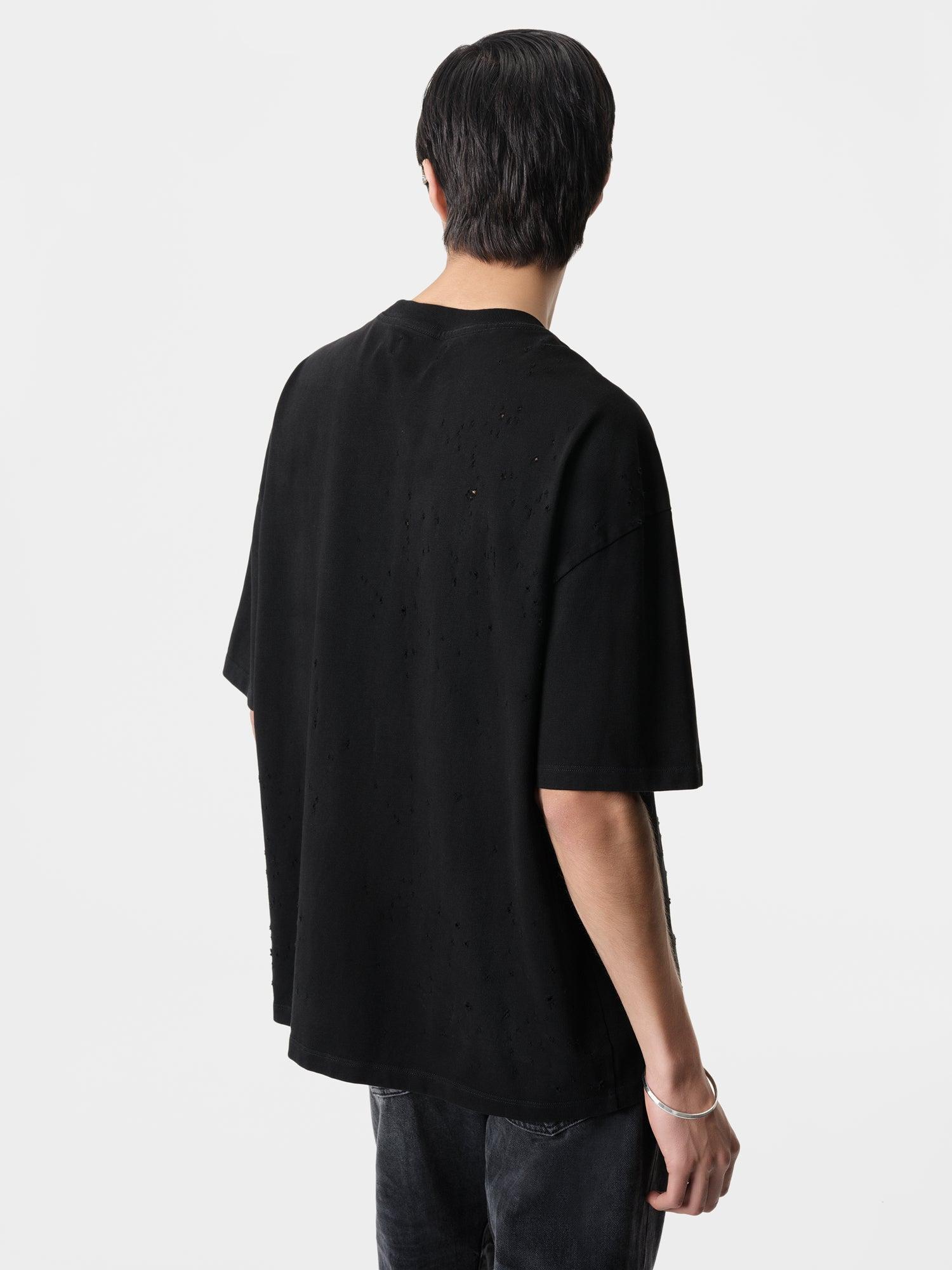 HOLLYWOOD SHOTGUN OVERSIZED TEE - Black Male Product Image