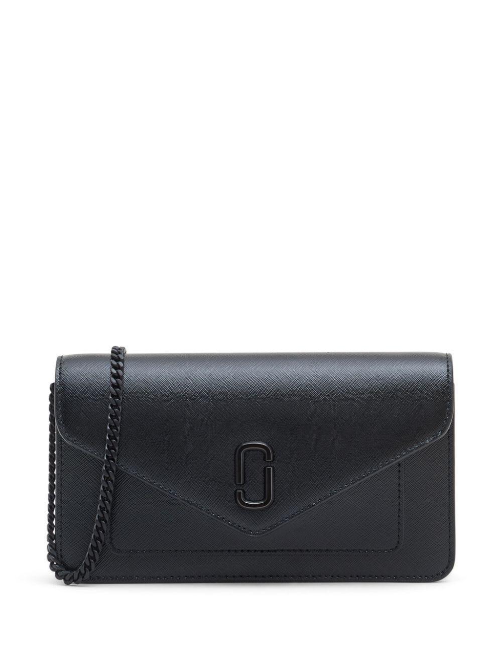 MARC JACOBS The Longshot Chain Wallet In Nero Product Image