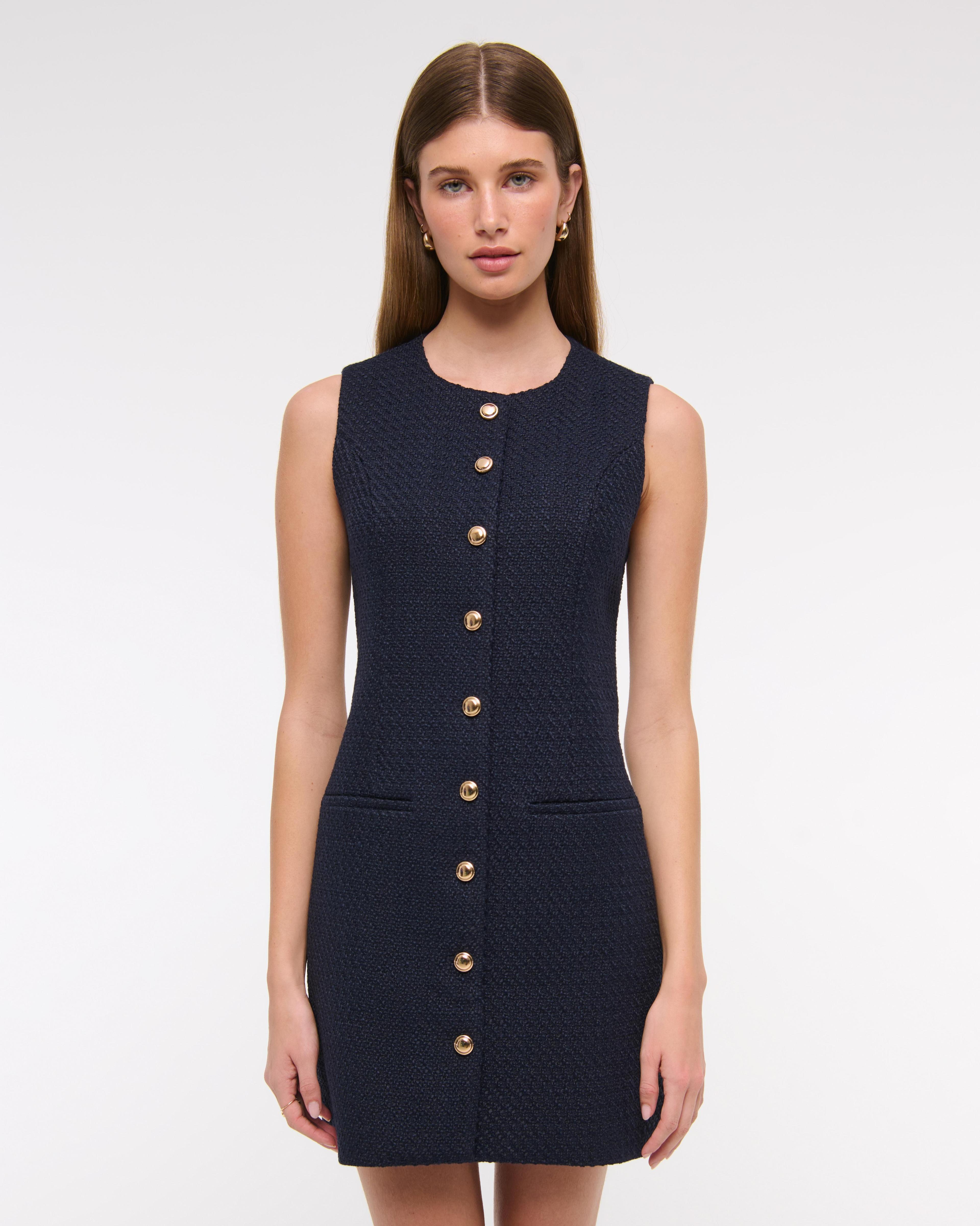 The A&F Mara Tweed Mini Dress Product Image