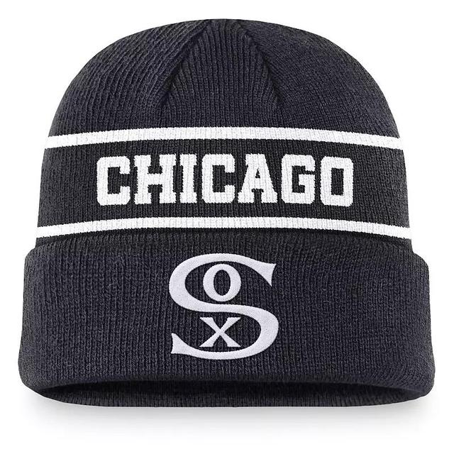 Mens Nike Chicago White Sox Cooperstown Collection Rewind Terra Cuffed Knit Hat, Blue Product Image