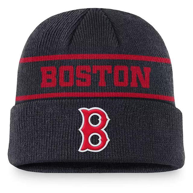 Mens Nike Boston Red Sox Cooperstown Collection Rewind Terra Cuffed Knit Hat, Blue Product Image