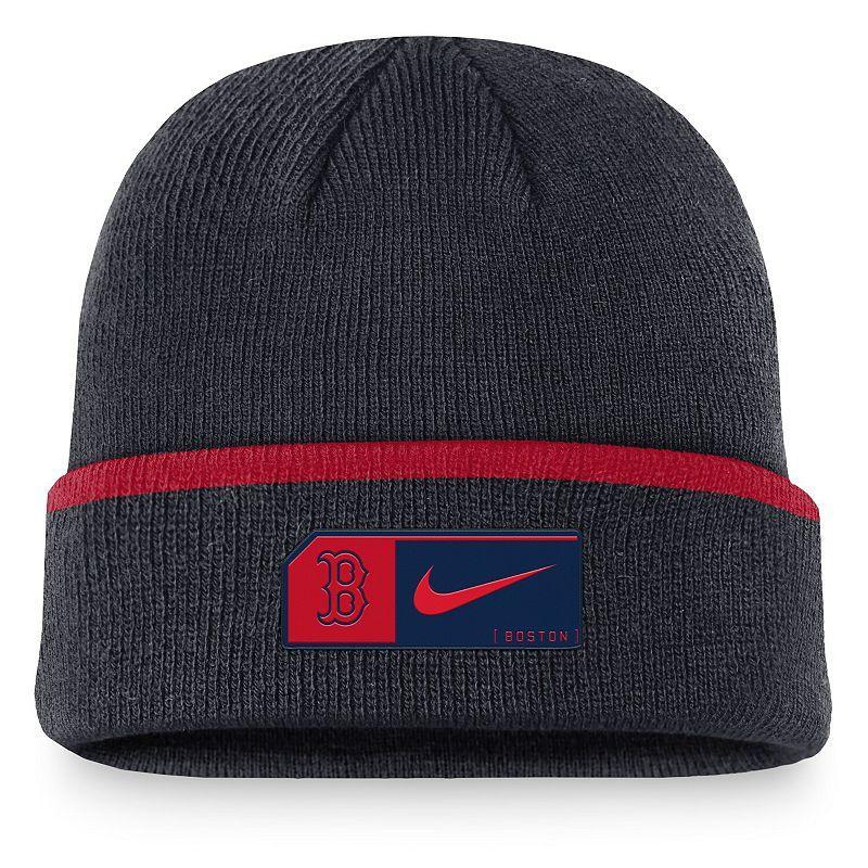 Mens Nike Atlanta Braves Terra Cuffed Knit Hat, Blue Product Image