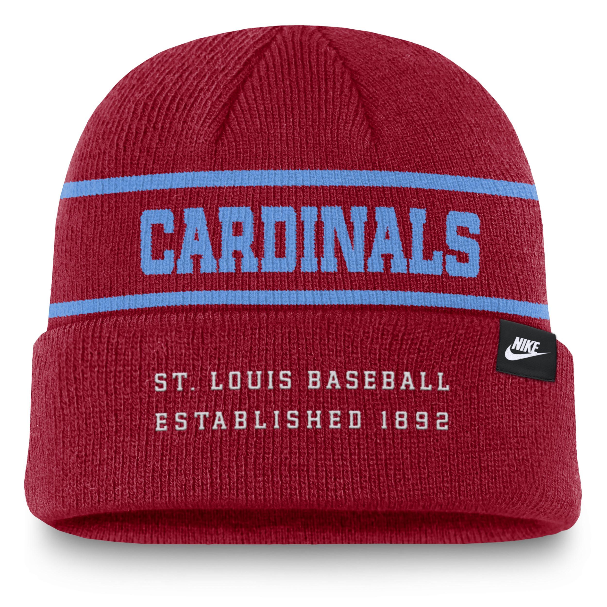 Mens Nike St. Louis Cardinals Cooperstown Collection Rewind Terra Cuffed Knit Hat Product Image