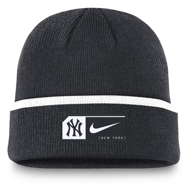 Mens Nike New York Yankees Terra Cuffed Knit Hat, Blue Product Image