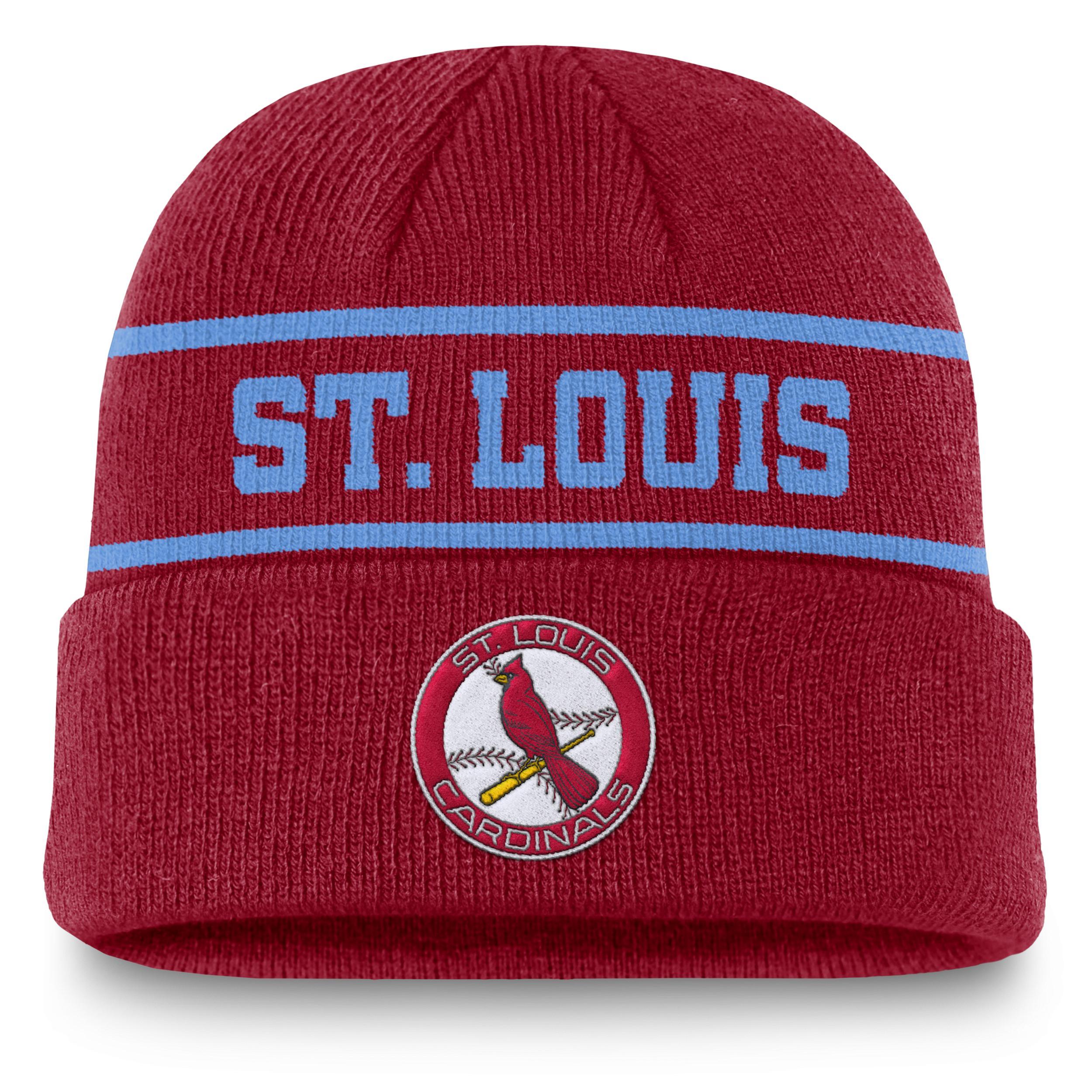 Mens Nike St. Louis Cardinals Cooperstown Collection Rewind Terra Cuffed Knit Hat Product Image