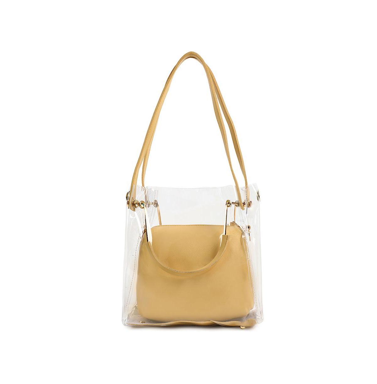 Haute Sauce Womens See-Through Handbag Product Image