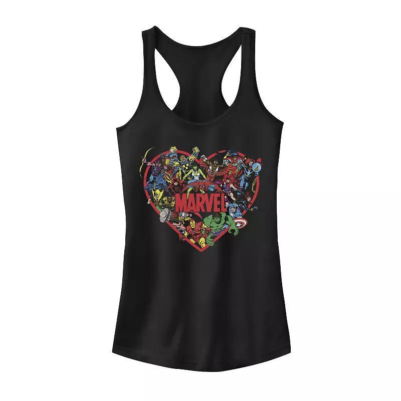 Juniors Leopard-Print Heart Tank Top, Girls Product Image