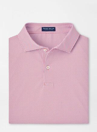 Mens Delancey Dot Performance Polo Shirt Product Image