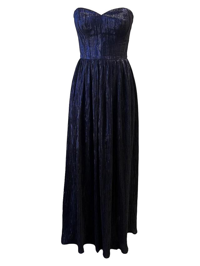 Womens Audrina Strapless Fit-And-Flare Gown Product Image