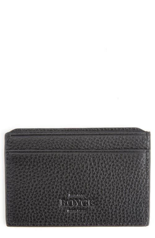 ROYCE New York RFID Leather Card Case Product Image