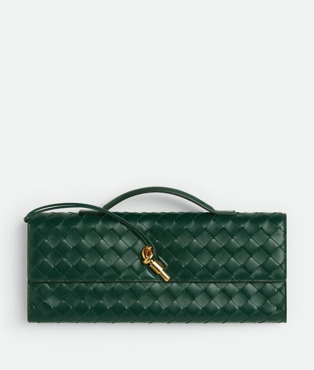 Women's Andiamo Clutch in Emerald green Product Image