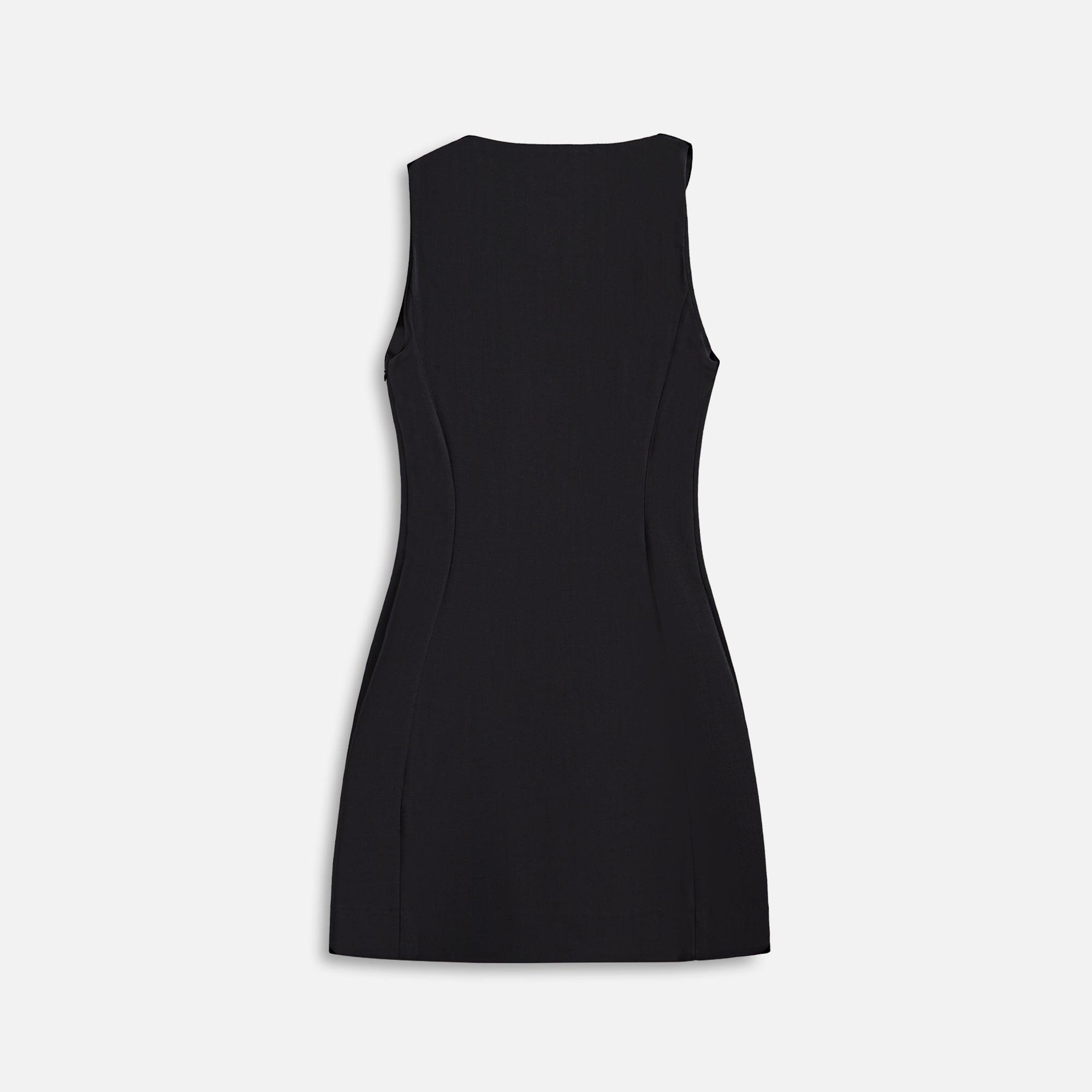 Coperni Cut Out Mini Dress - Black Female Product Image