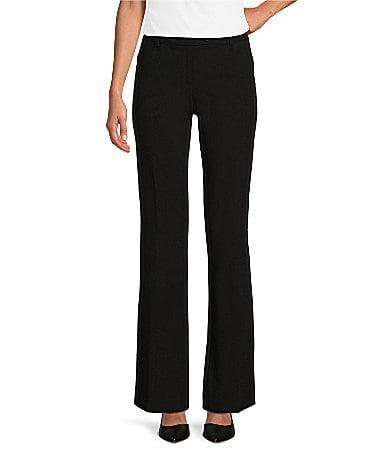 Calvin Klein Mid Rise Modern Fit Straight Leg Pants Product Image