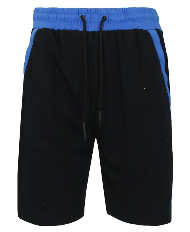 Mens French Terry Jogger Sweat Lounge Shorts - Black Product Image