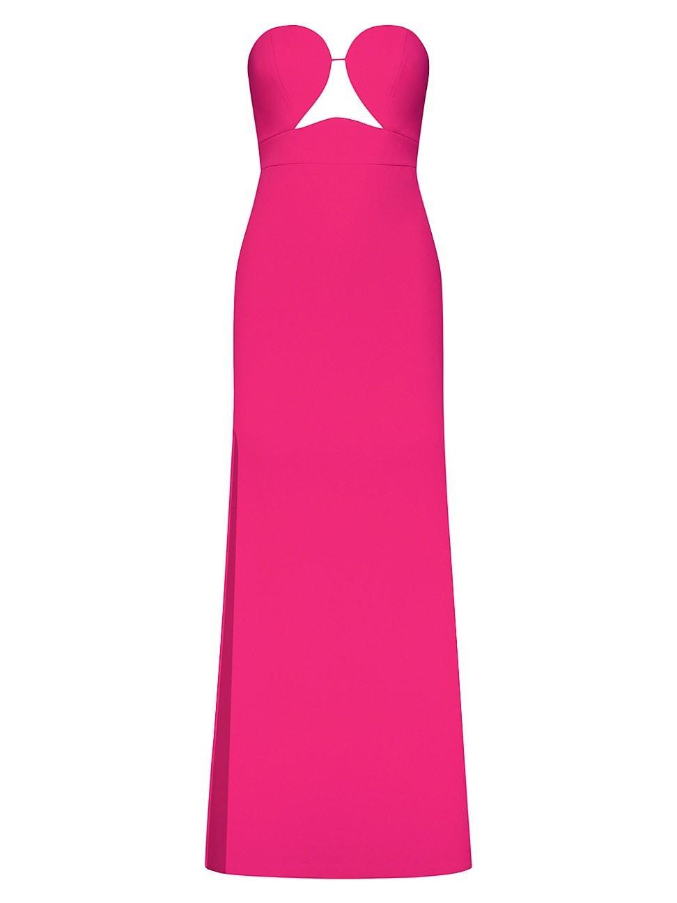 Womens Strapless Sheath Gown Product Image