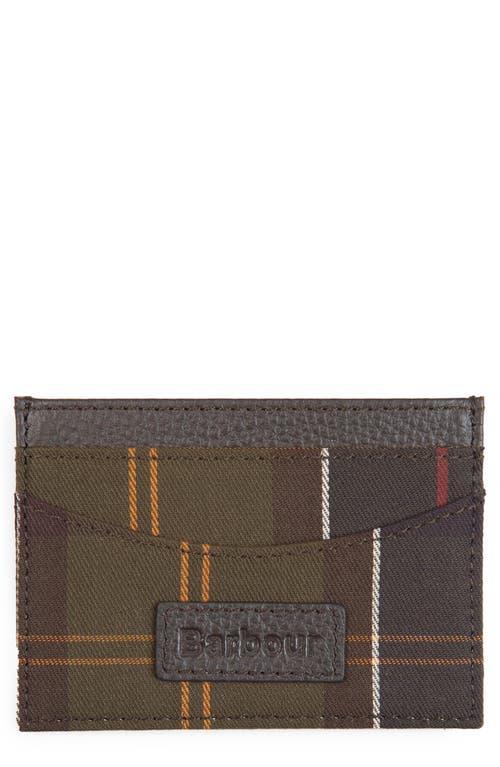 Barbour Tartan Plaid Card Holder Product Image