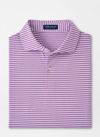 Peter Millar Mens Tempo Performance Mesh Polo | Color: Valencia | Size: XL Product Image