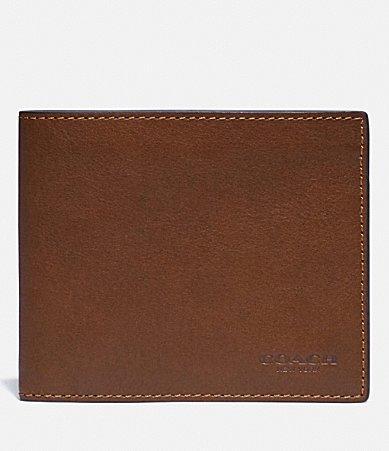 Coach Mens 3-In-1 Sport Calf Leather Wallet Product Image