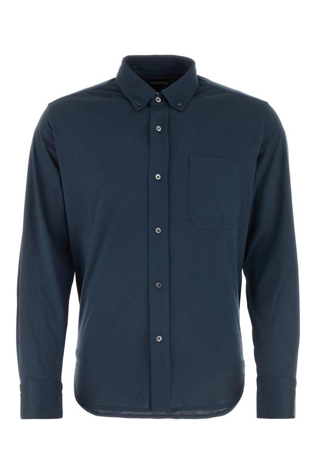 TOM FORD Shirts In Blue Product Image