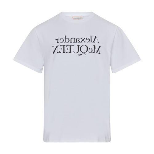 T-shirt In White_black Product Image