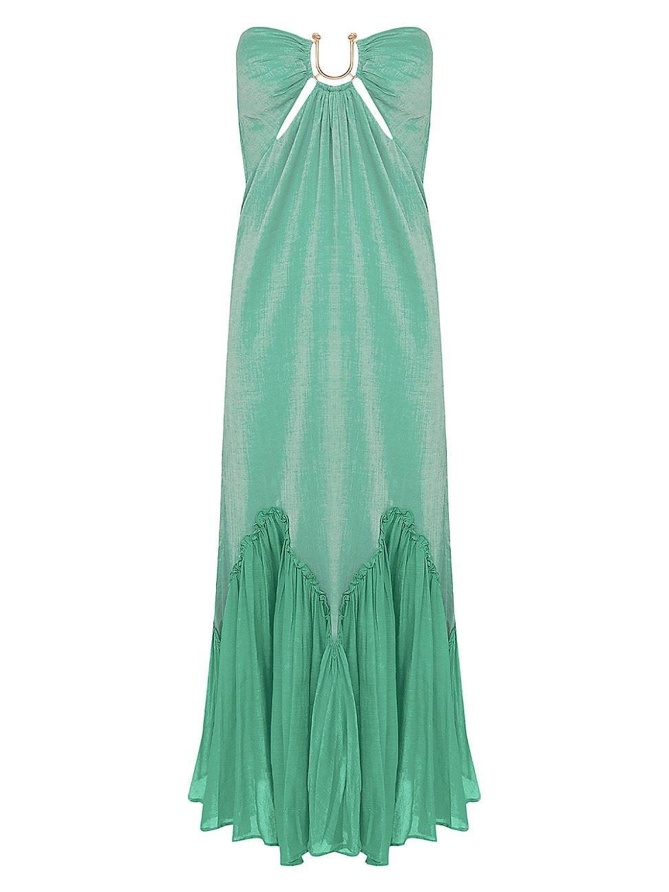 Womens Harper U-Ring Halter Maxi Dress Product Image