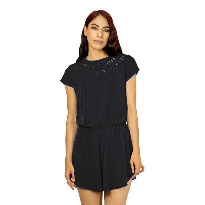 Womens Jordan Taylor Cutout Swim Cover-Up Romper Product Image