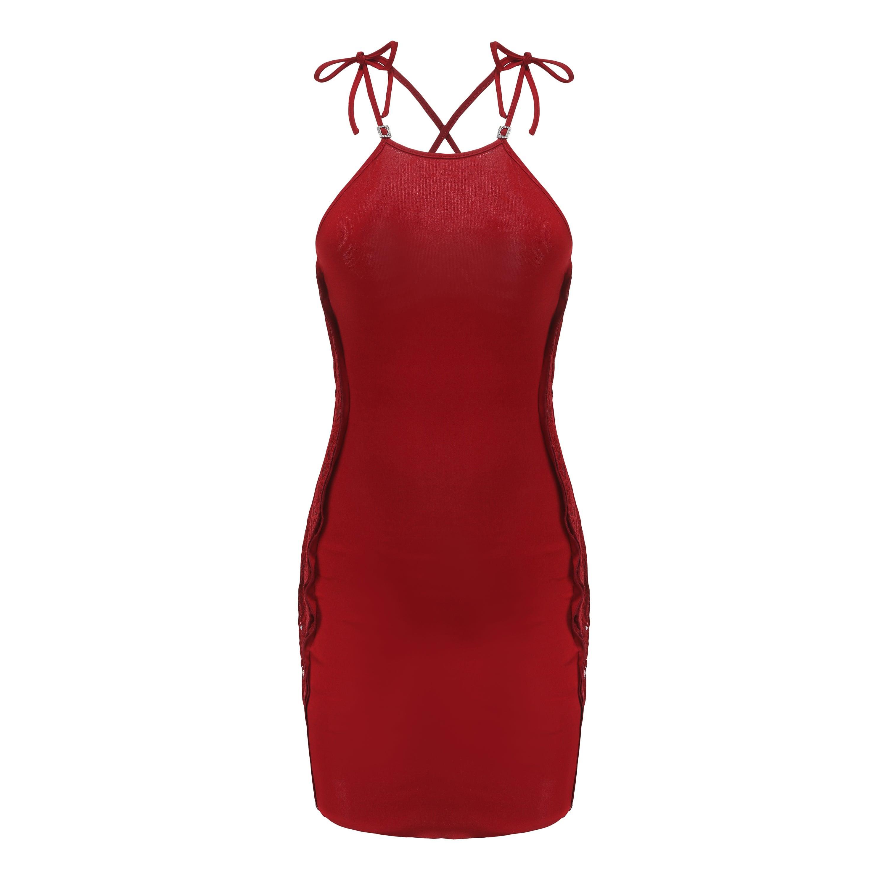 Red Sade Dress (Final Sale) Product Image