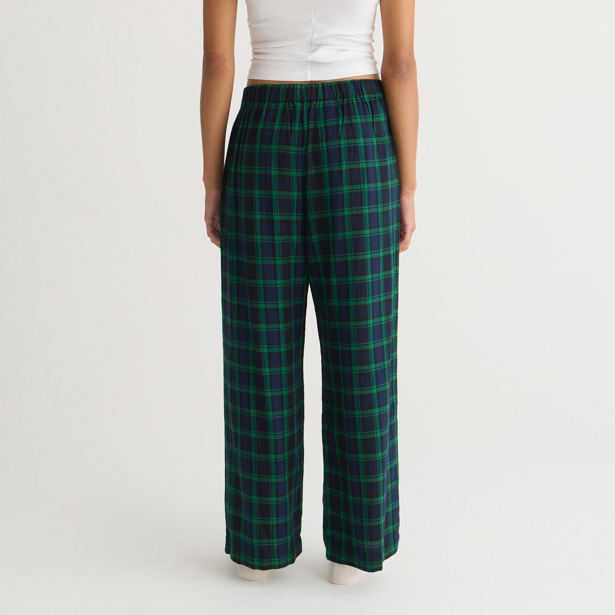 Flannel pajama pant in Black Watch tartan Product Image