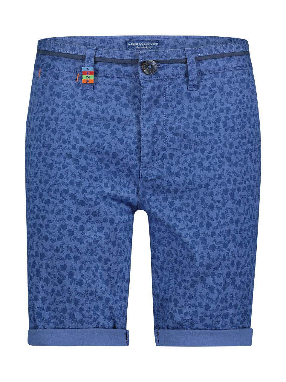 A Fish Named Fred Bermuda Mini Leafs shorts Product Image