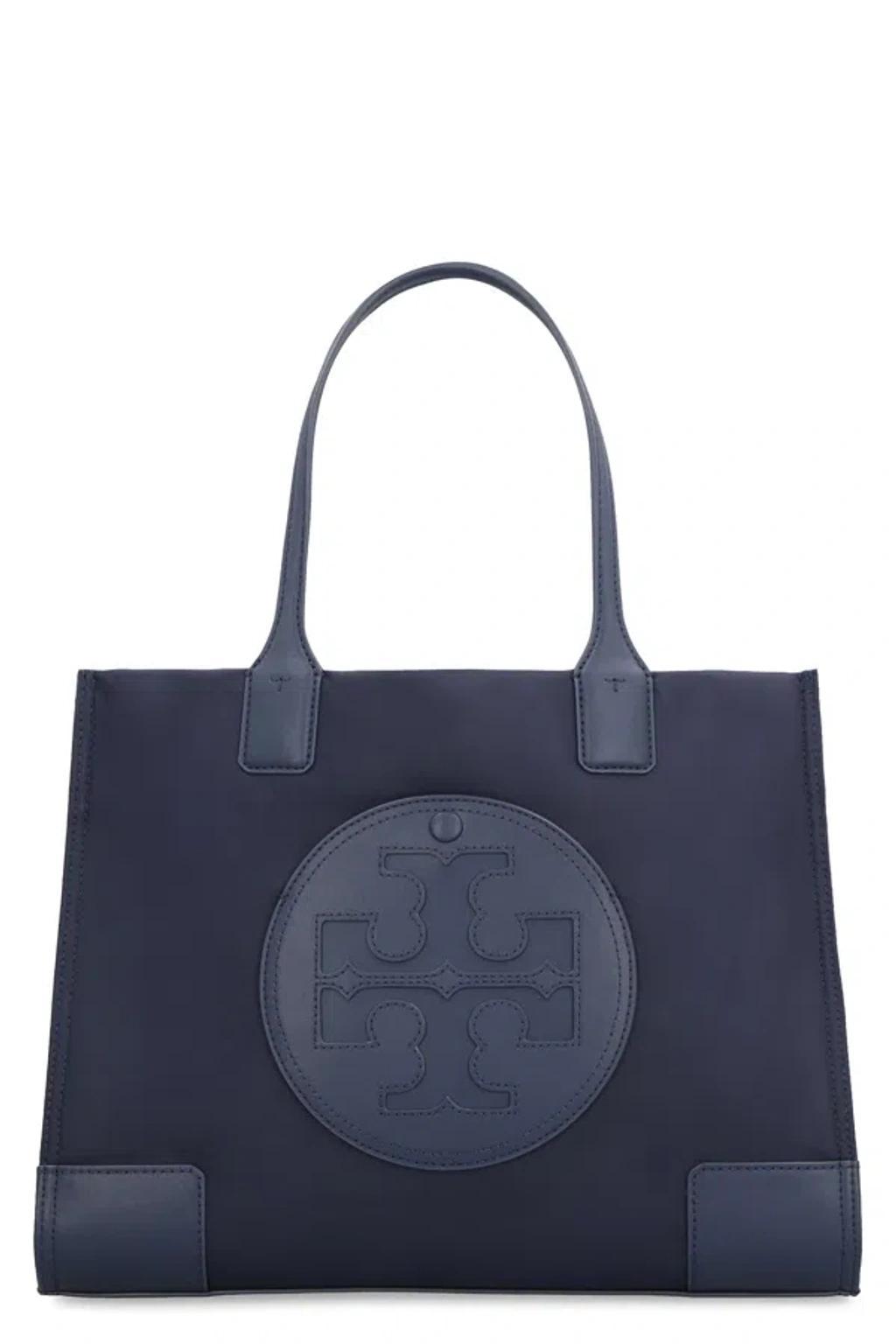 TORY BURCH Small Ella Tote Bag In Blue Product Image