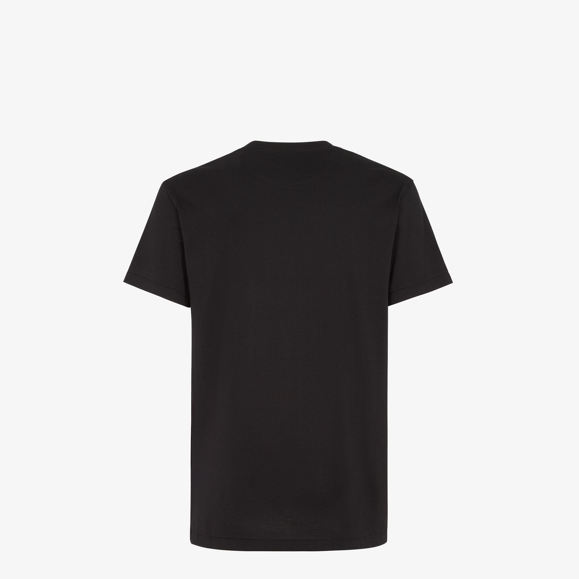 T-ShirtBlack cotton T-shirt Product Image