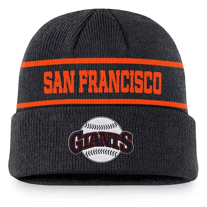 Mens Nike San Francisco Giants Cooperstown Collection Rewind Terra Cuffed Knit Hat Product Image