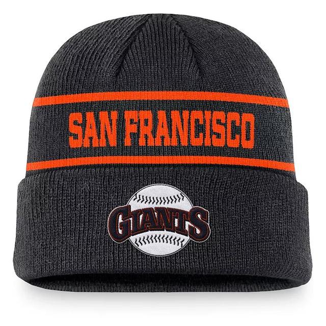 Mens Nike San Francisco Giants Cooperstown Collection Rewind Terra Cuffed Knit Hat Product Image