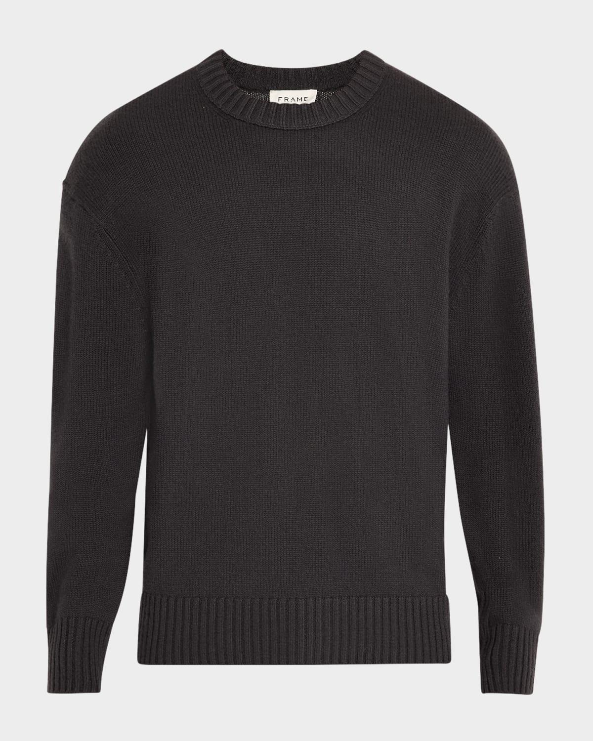 Mens Cashmere Knit Sweater Product Image